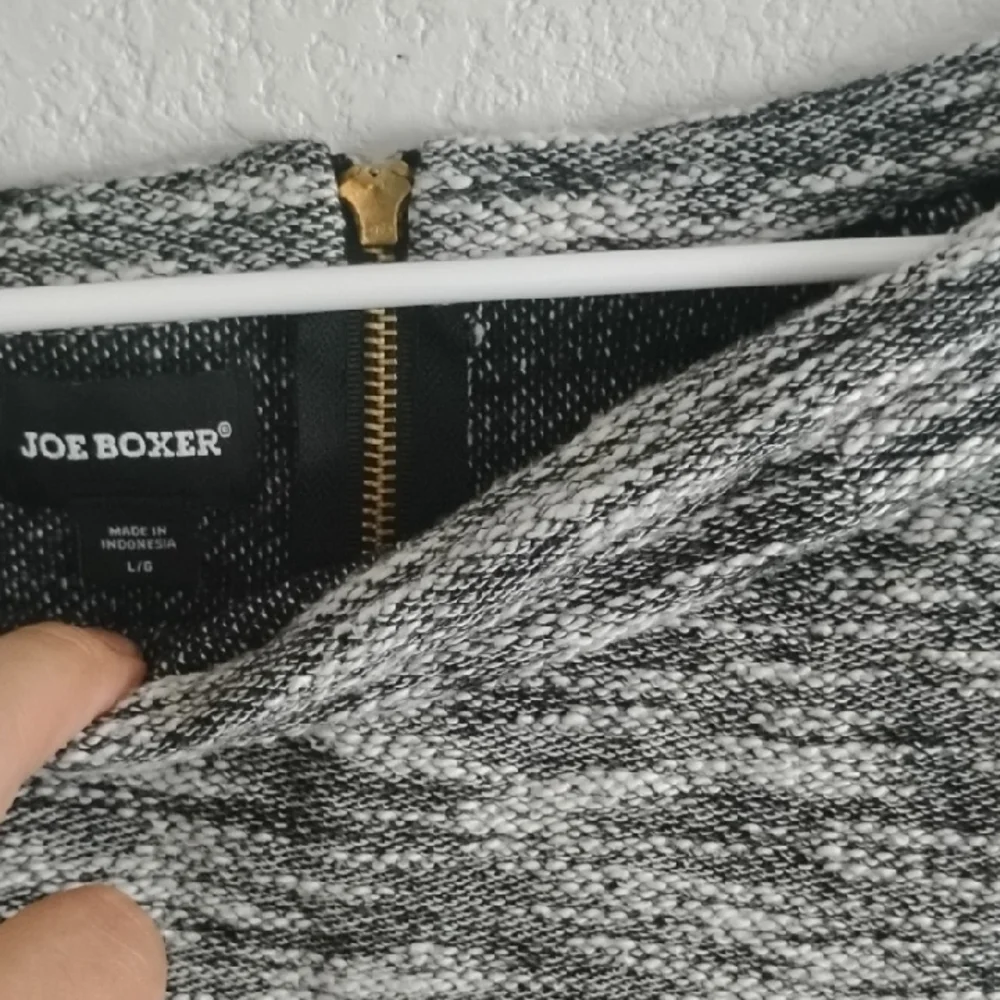Joe Boxer Black and Gray Knit Skirt - Picture 3 of 7